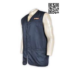 V132訂造背心外套 拉鏈背心外套 連鎖零售行業 名牌扣 護理食品行業背心制服 外套供應商 V132訂造背心外套 拉鏈背心外套 連鎖零售行業 名牌扣 護理食品行業背心制服 外套供應商